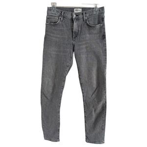 AGOLDE Jeans Women’s Grey Sz 25 Toni Slim Straight-Leg Jeans